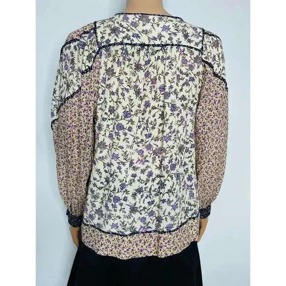Ulla Johnson Colette Blouse size 2 boho floral - Picture 15 of 15